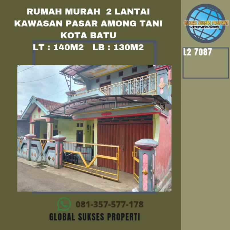 dijual rumah jl dewi sartika