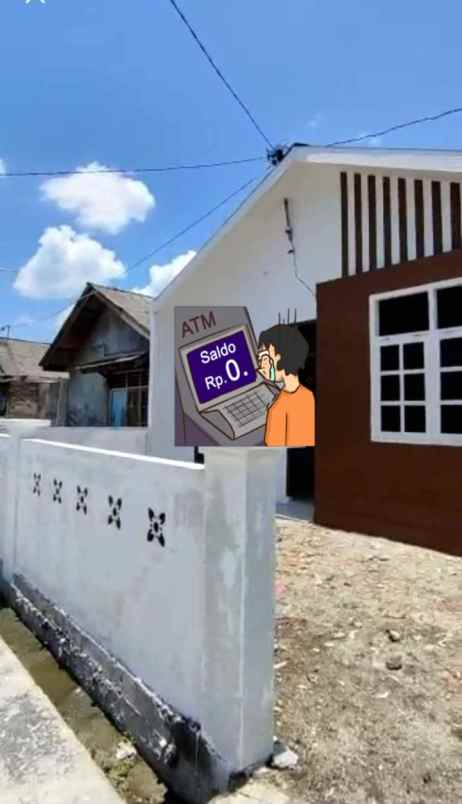 dijual rumah jl muhajirin