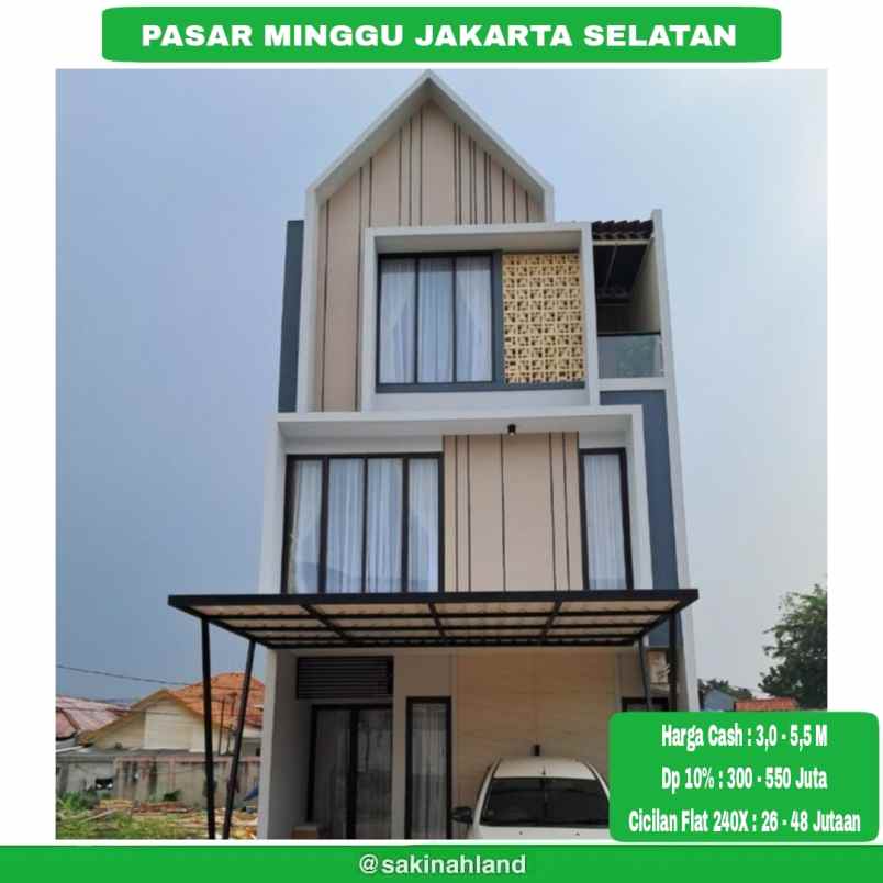 dijual rumah jl pejaten raya