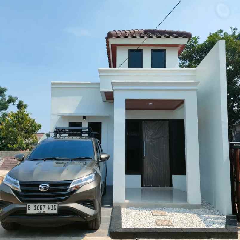 dijual rumah jl raya vila dago tol