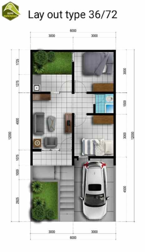 dijual rumah jl sindangwangi cicalengka