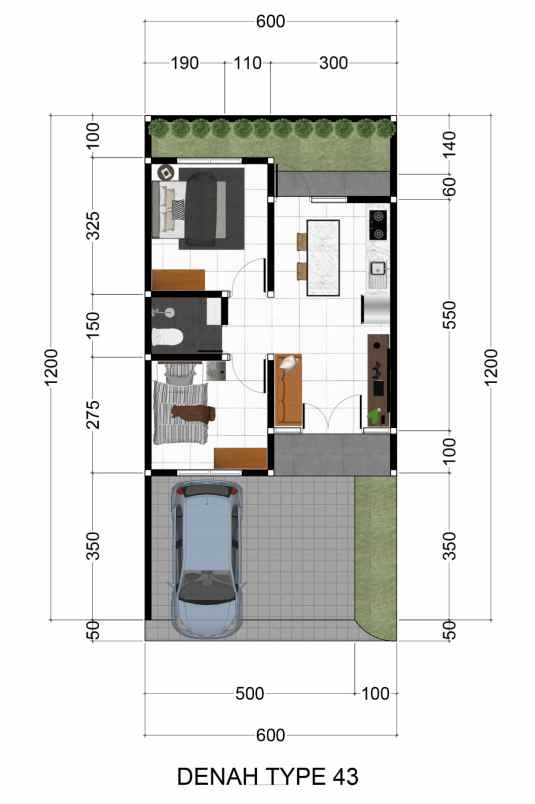 dijual rumah jl siroto pudakpayung