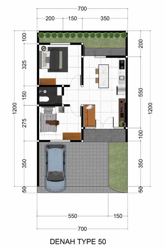 dijual rumah jl siroto pudakpayung