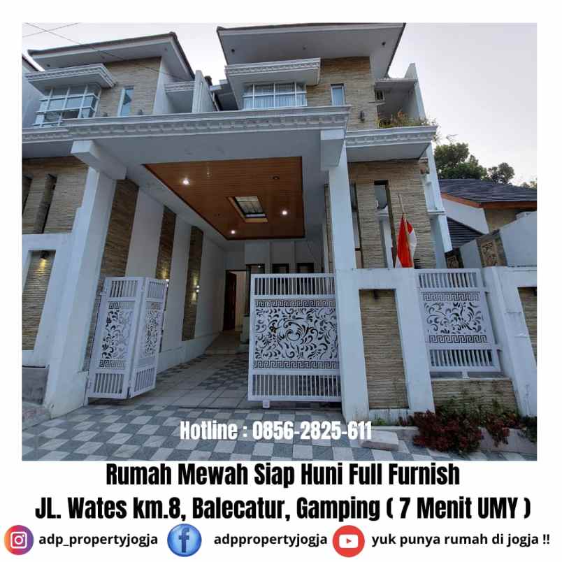 dijual rumah jl wates km 8 balecatur