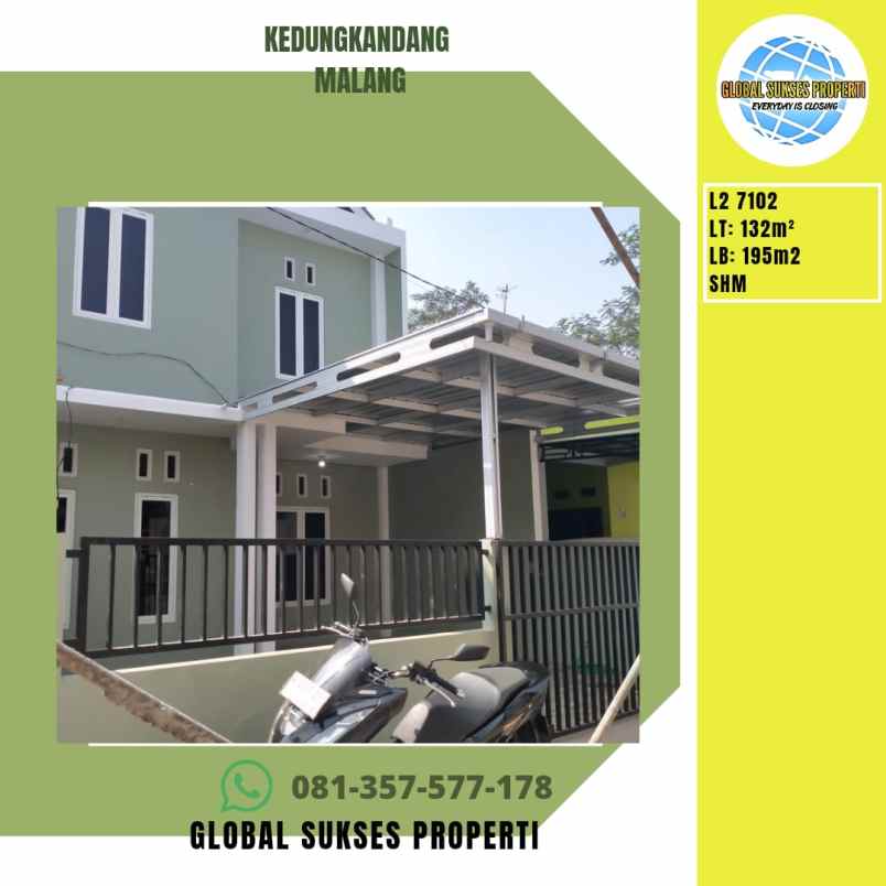 dijual rumah kedungkandang