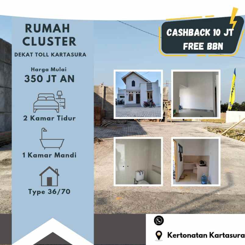 dijual rumah kertonatan kartasura