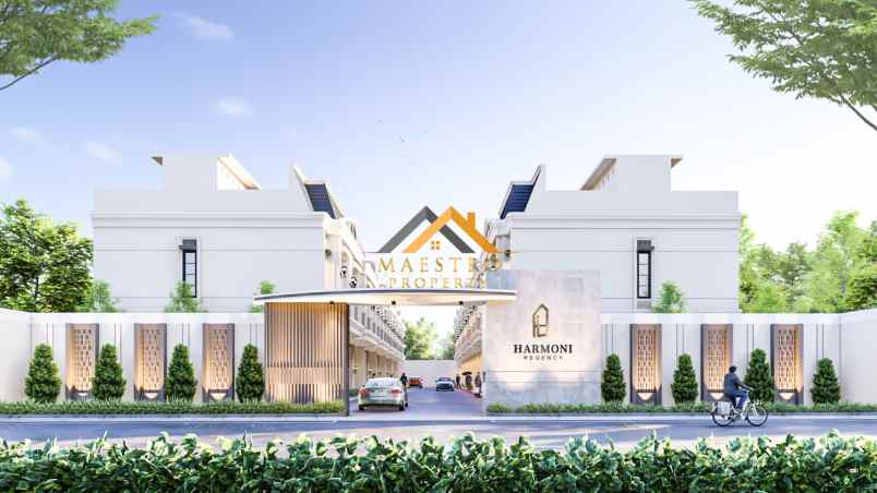 dijual rumah komplek harmoni regency