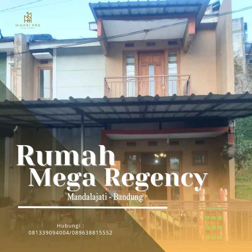 dijual rumah komplek mega regency kel