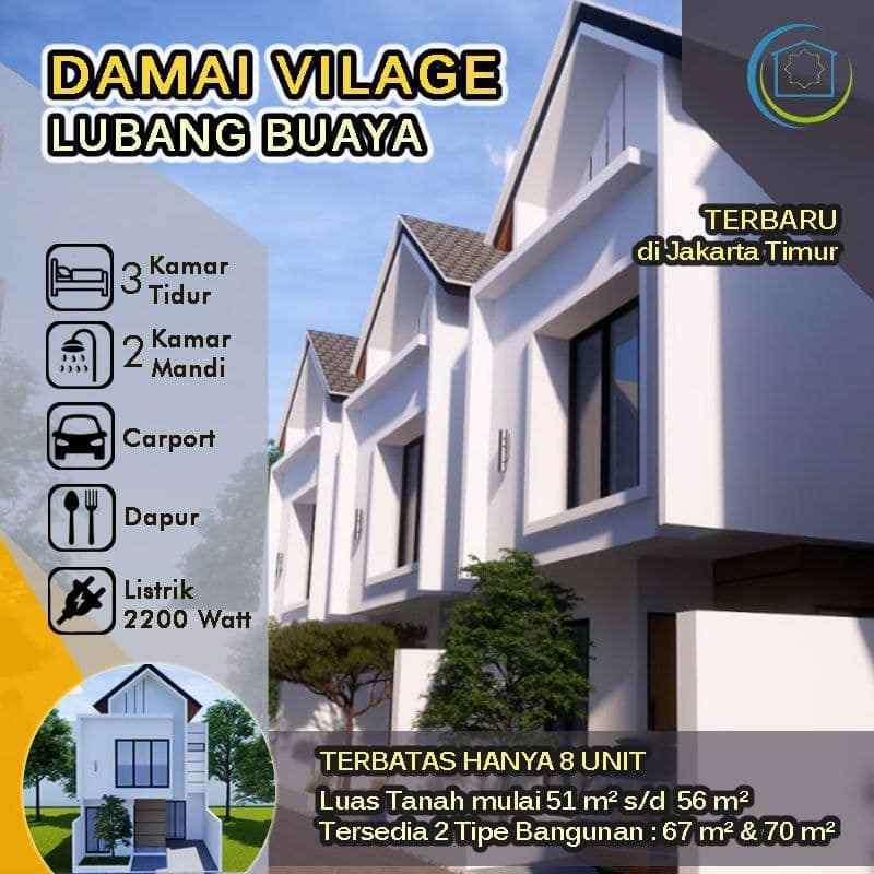 dijual rumah lubang buaya