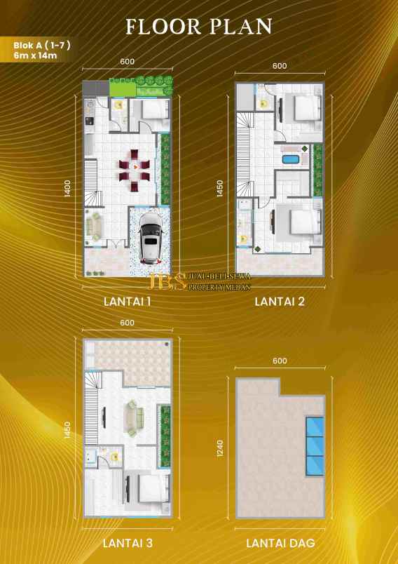 dijual rumah makmur mas jalan makmur