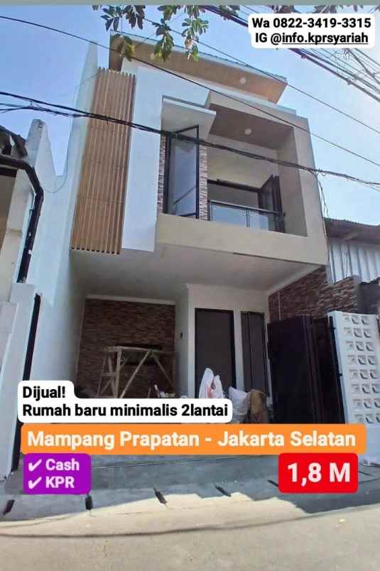 dijual rumah mampang prapatan