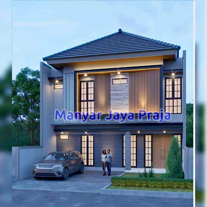 dijual rumah manyar jaya praja