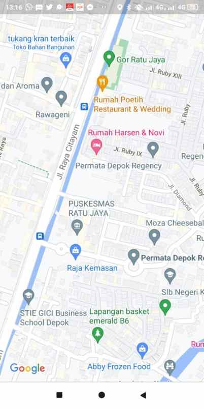 dijual rumah murah di depok