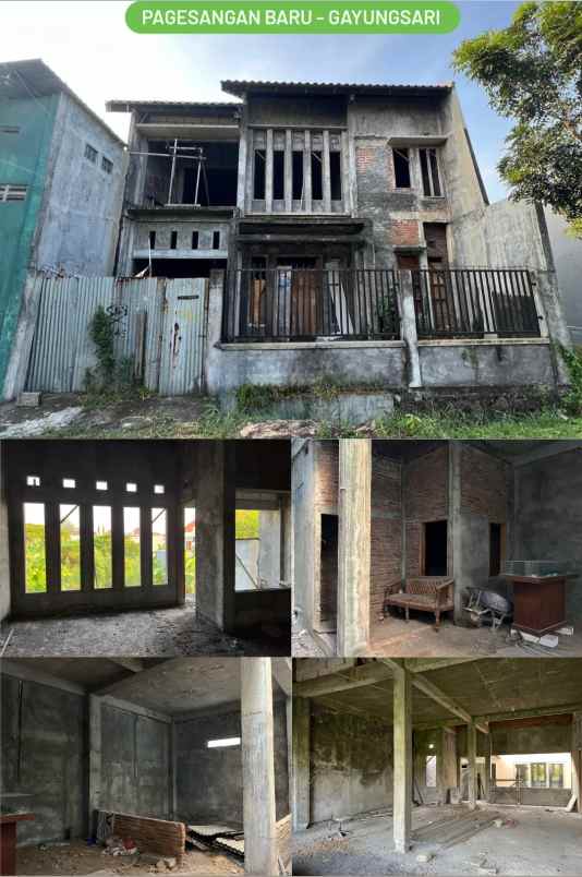 dijual rumah pagesangan baru