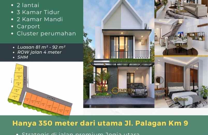 dijual rumah palagan sleman