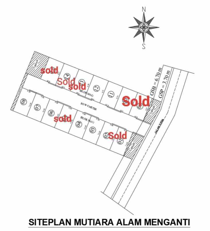 dijual rumah palemwatu menganti gresik