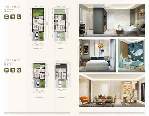 dijual rumah paramount petals