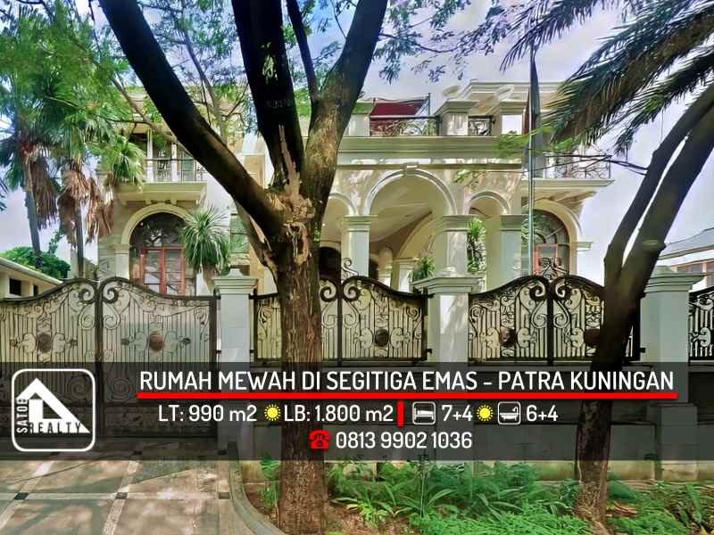 dijual rumah patra kuningan setiabudi