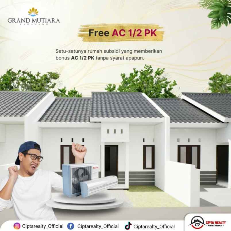 dijual rumah perum grand mutiara kosambi