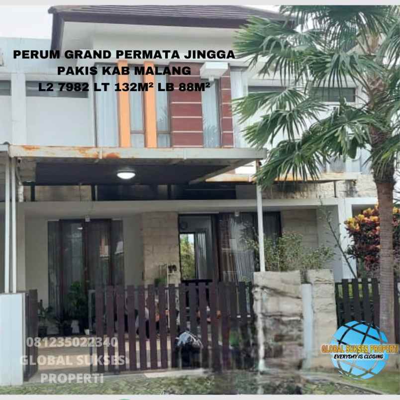 dijual rumah perumahan grand permata jingga