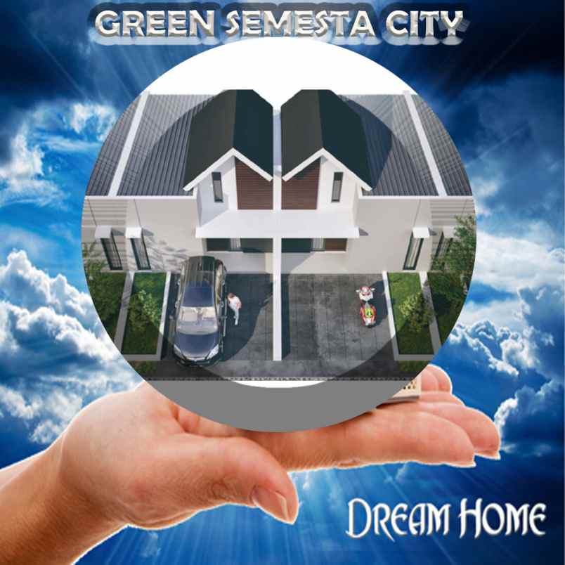 dijual rumah perumahan green semesta city