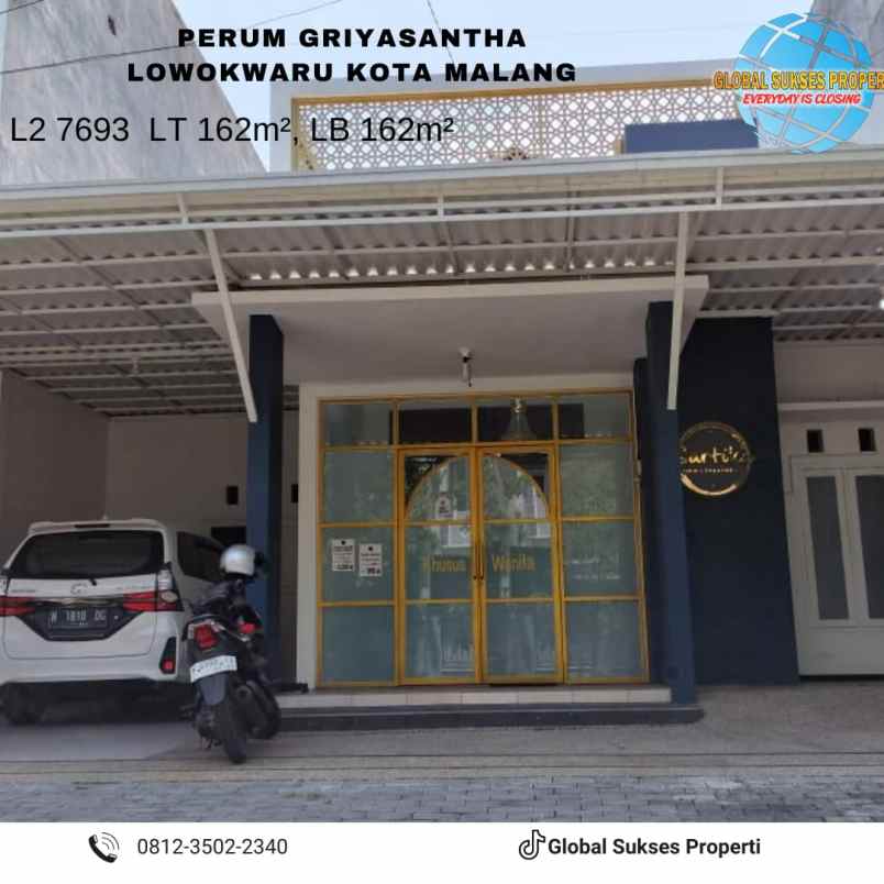 dijual rumah perumahan griyashanta