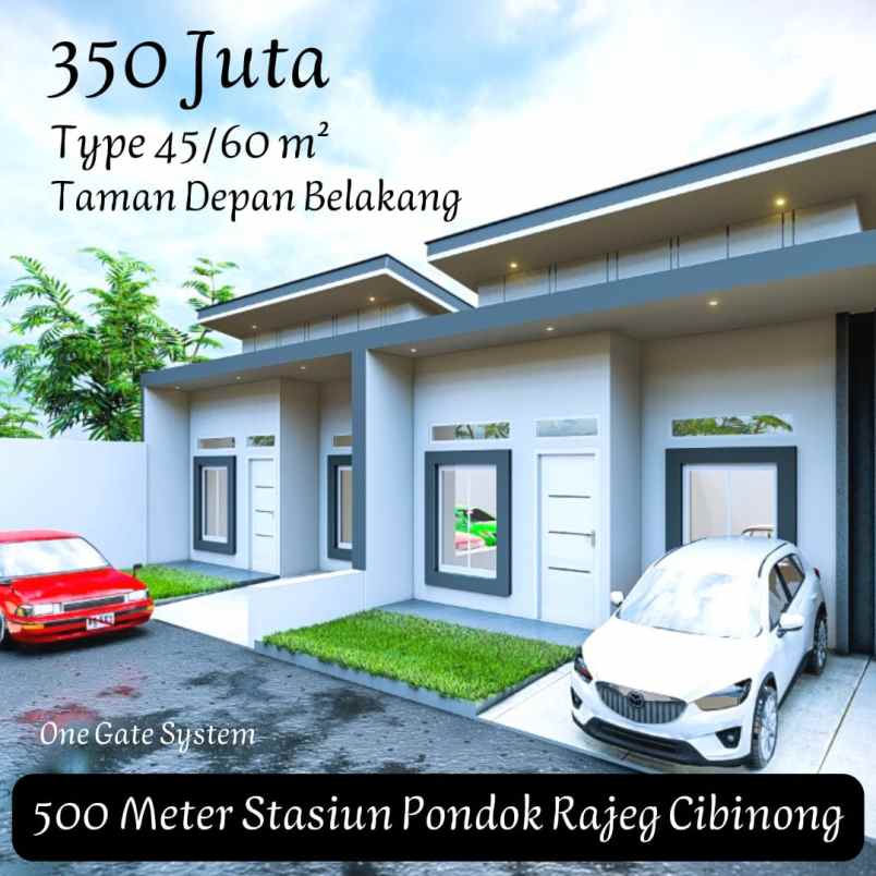 dijual rumah pondok rajeg cibinong bogor