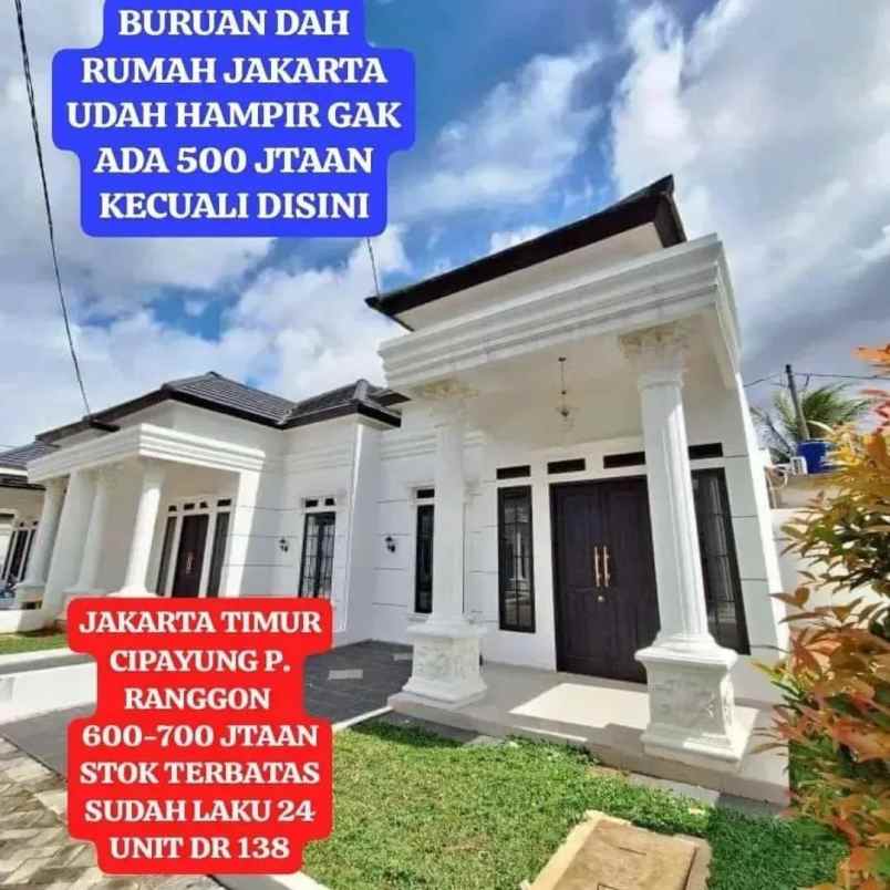 dijual rumah pondok ranggon