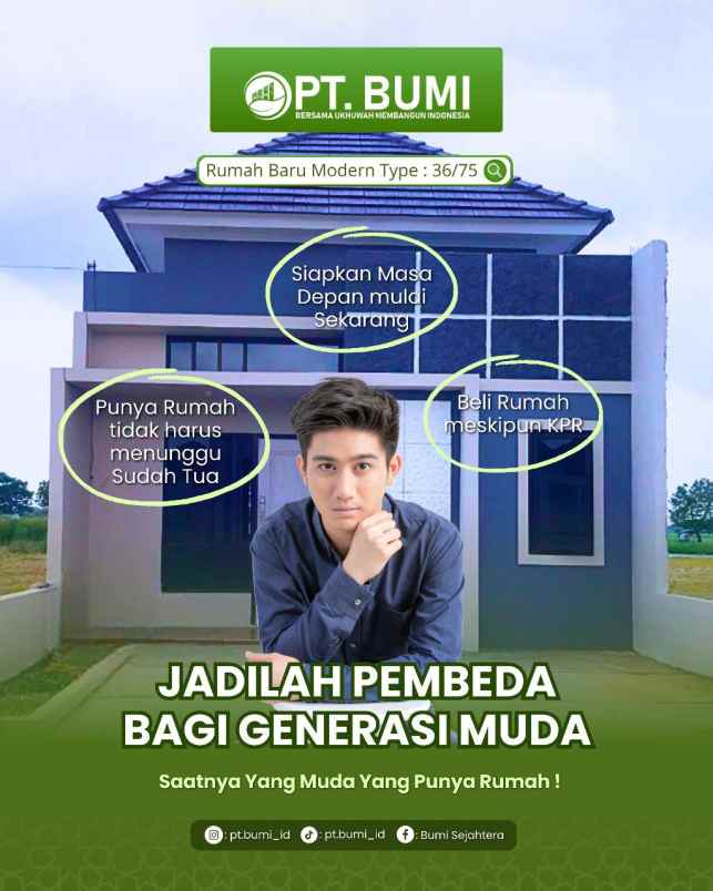 dijual rumah prasung tambak buduran