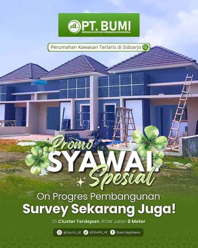 dijual rumah prasung tambak buduran