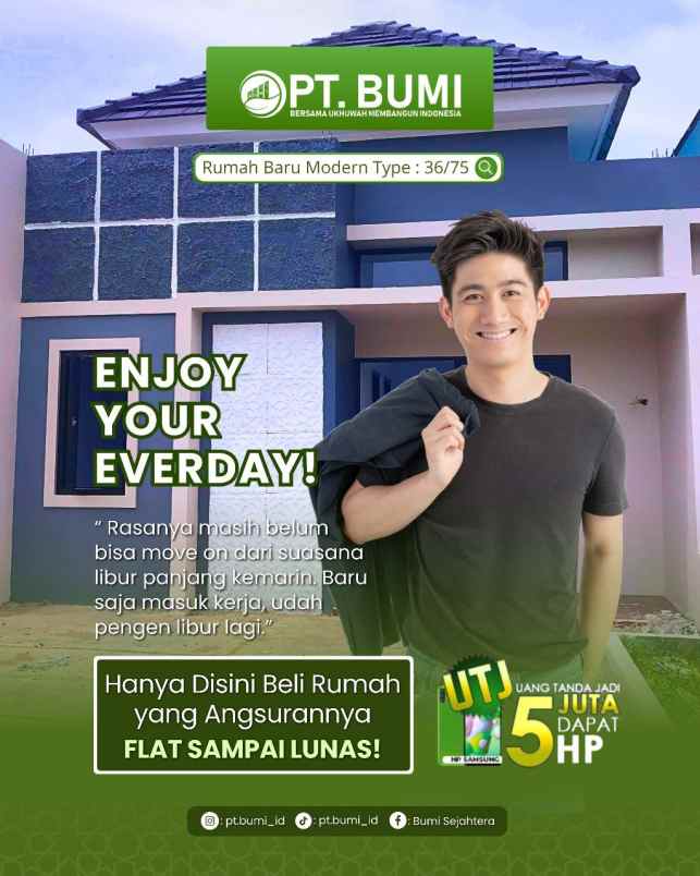 dijual rumah prasung tambak buduran