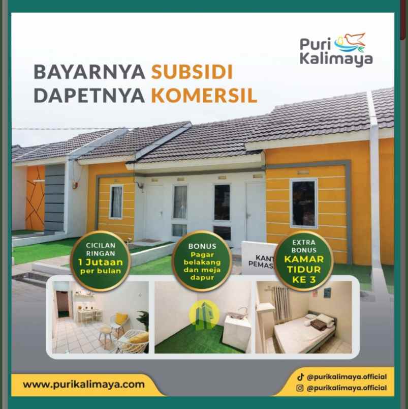 dijual rumah puri kalimaya