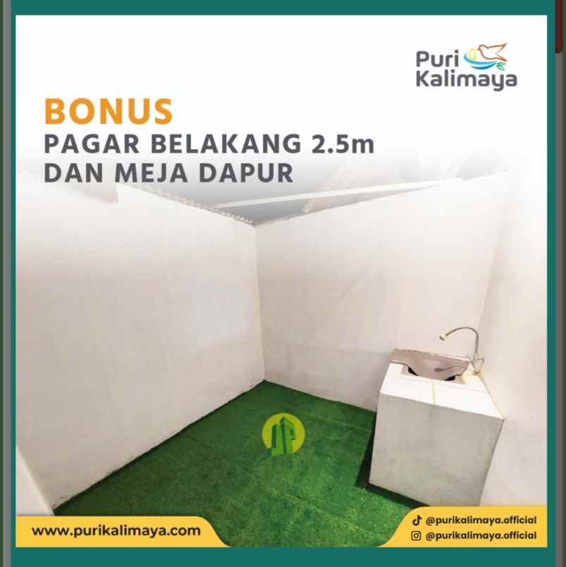 dijual rumah puri kalimaya