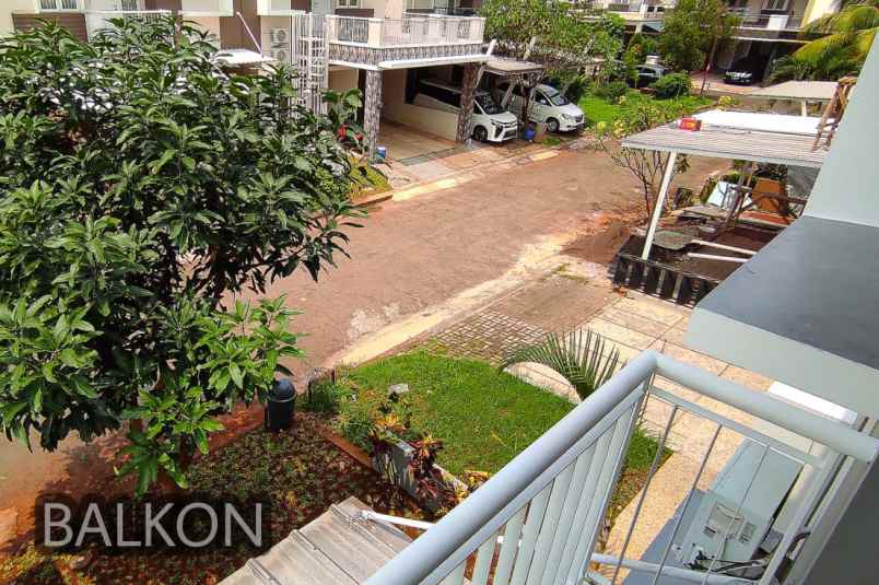 dijual rumah raffles hills full furnish cibubur