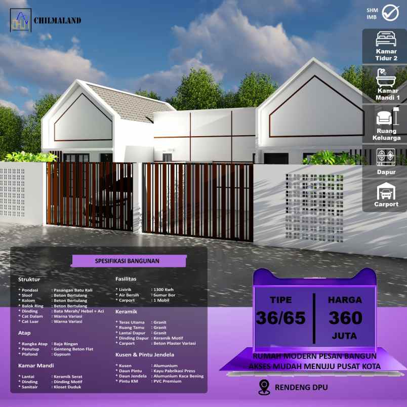 dijual rumah rendeng kec kota kudus kudus