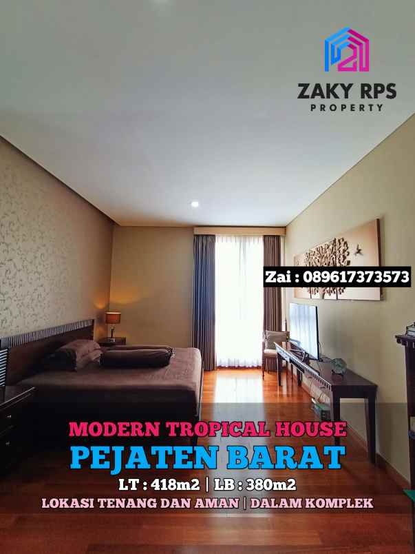 dijual rumah siaga pejaten barat