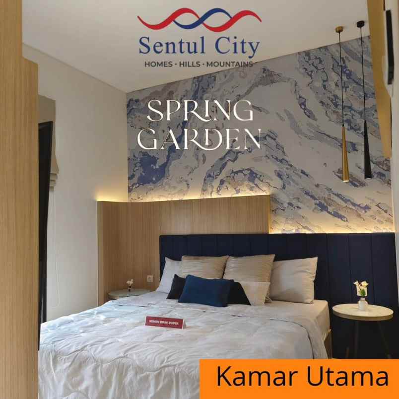 dijual rumah spring garden sentul city