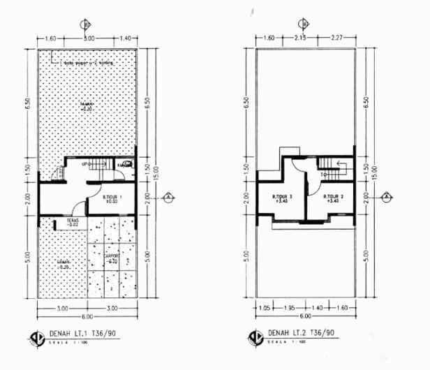 dijual rumah spring residence