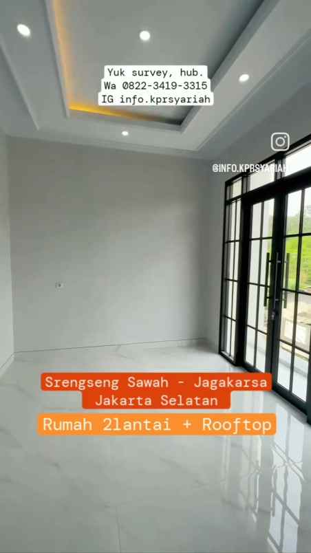 dijual rumah srengseng sawah