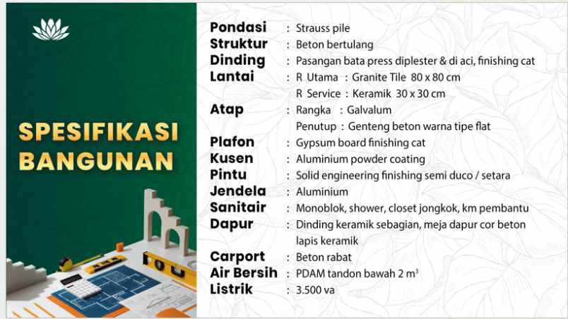 dijual rumah taman pondok jati sidoarjo