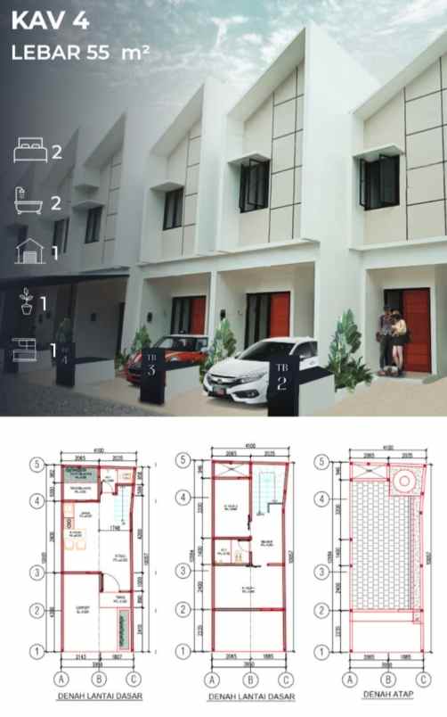 dijual rumah tanjung barat jakarta selatan