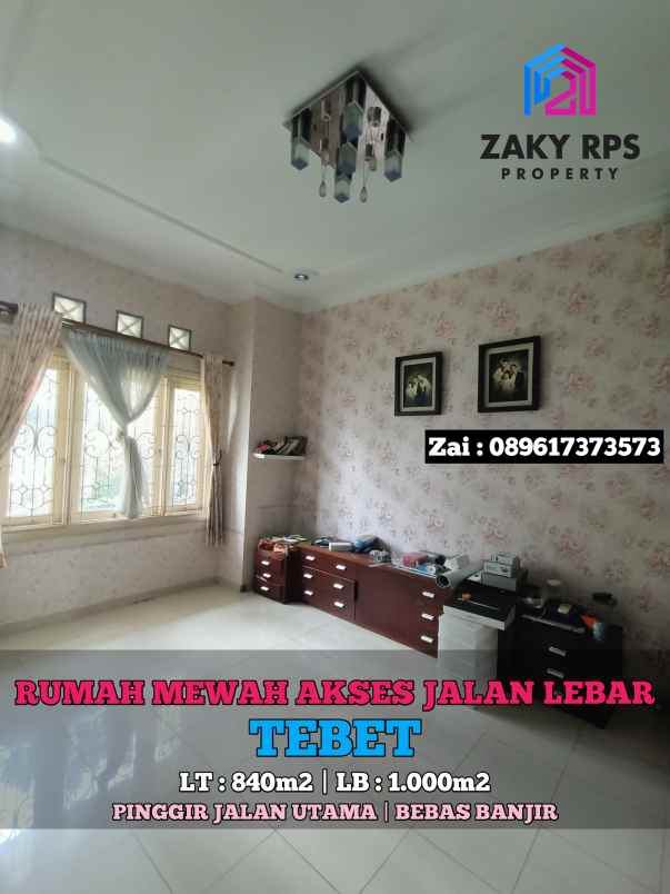 dijual rumah tebet timur