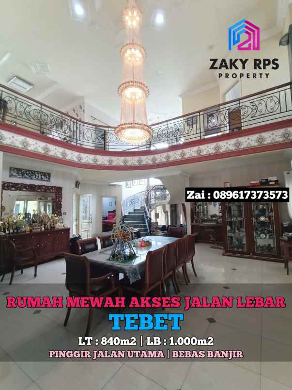 dijual rumah tebet timur