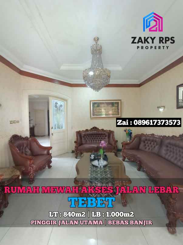 dijual rumah tebet timur