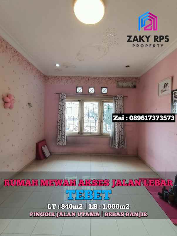 dijual rumah tebet timur