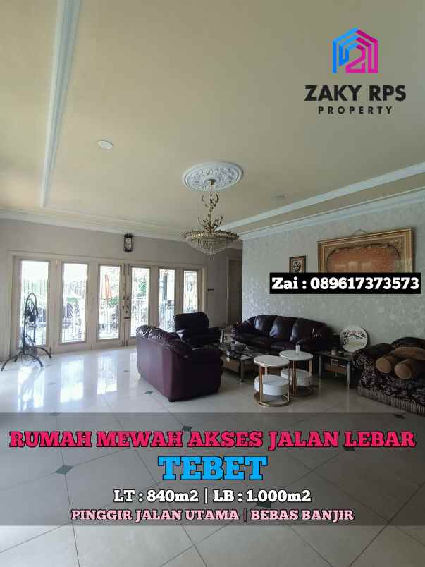 dijual rumah tebet timur