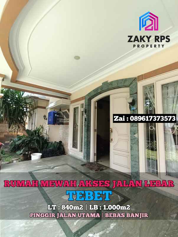 dijual rumah tebet timur