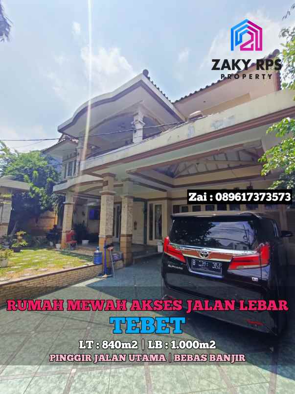 dijual rumah tebet timur