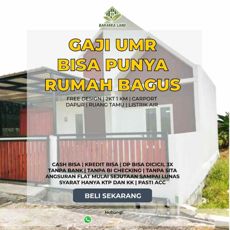 dijual rumah traseng sidoraharjo