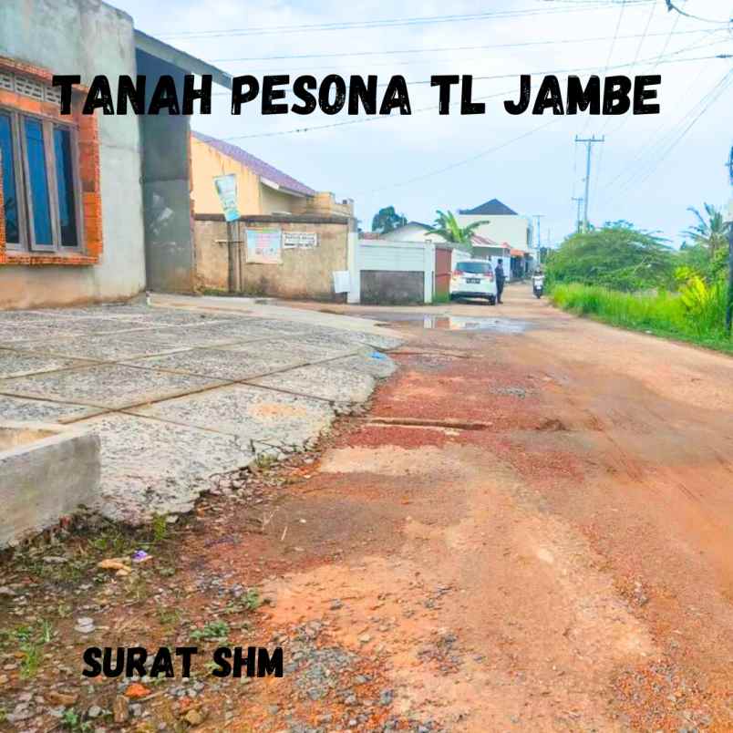 dijual tanah cocok untuk perumahan lokasi tl jambe